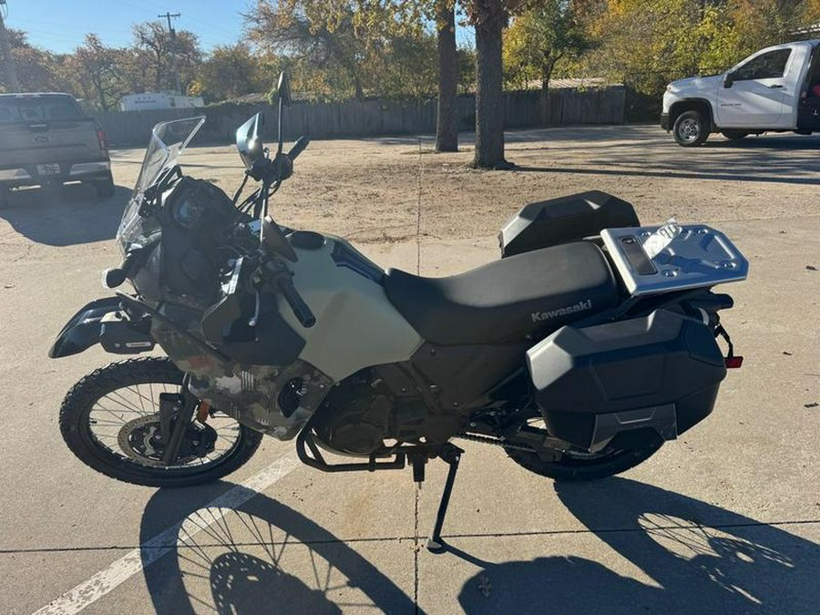 2025 Kawasaki KLR®650 Adventure ABS Cypher Camo Beige