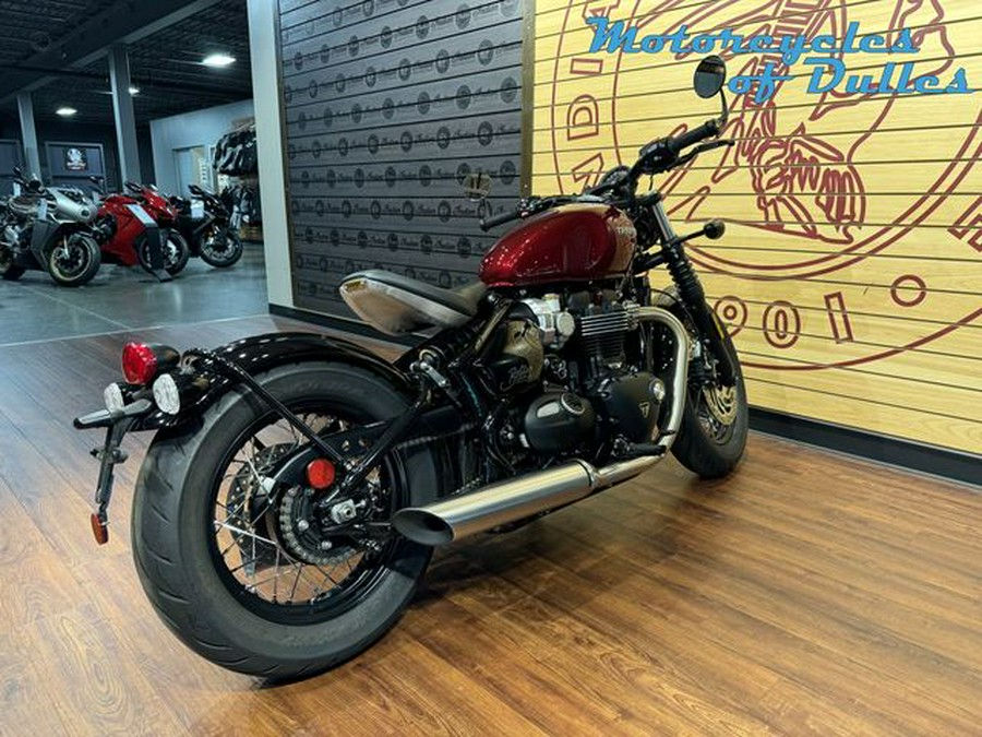 used 2022 Triumph Bonneville Bobber