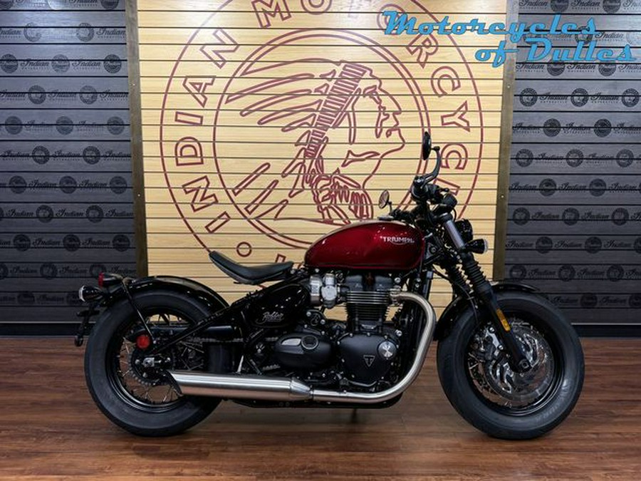 used 2022 Triumph Bonneville Bobber