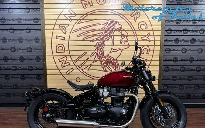 used 2022 Triumph Bonneville Bobber