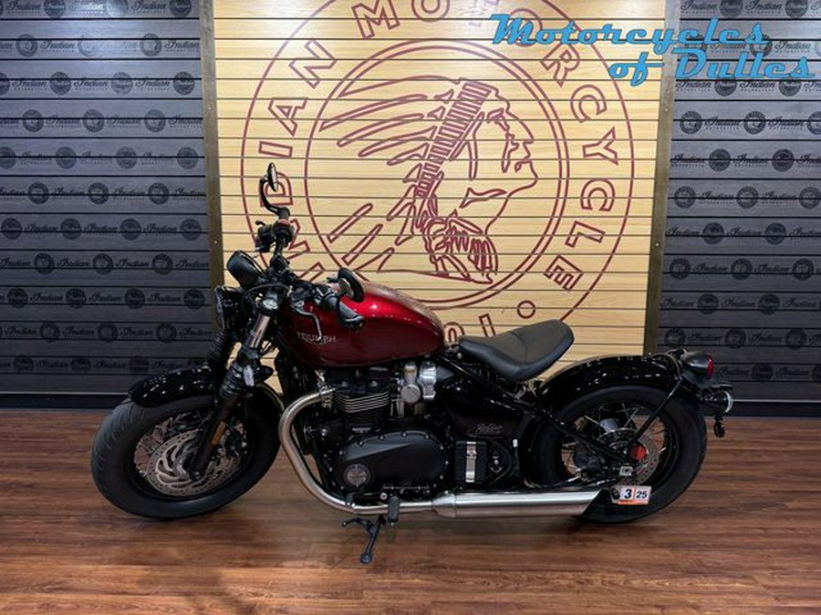 used 2022 Triumph Bonneville Bobber