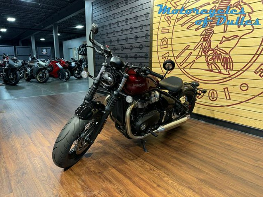 used 2022 Triumph Bonneville Bobber