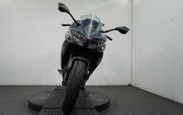 2024 Kawasaki Ninja® 650 ABS Metallic Matte Dark Gray/Metallic Spark Black