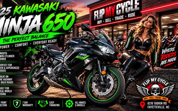 2025 KAWASAKI NINJA 650 ABS - FAE3110