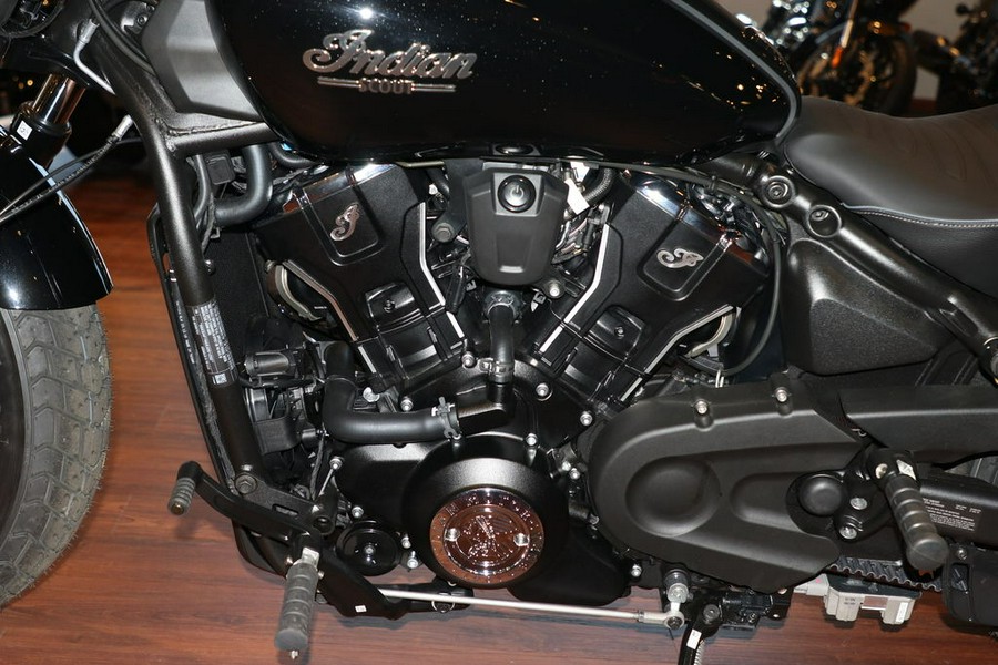 2025 Indian Motorcycle® Super Scout® Black Smoke with Graphics