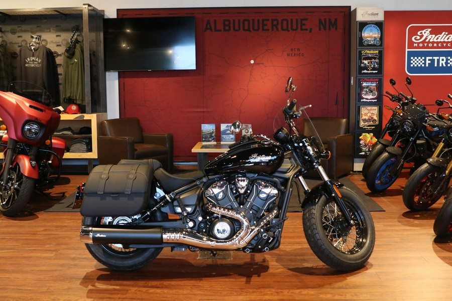 2025 Indian Motorcycle® Super Scout® Black Smoke with Graphics