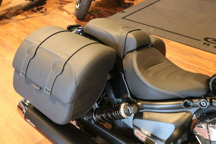 2025 Indian Motorcycle® Super Scout® Black Smoke with Graphics