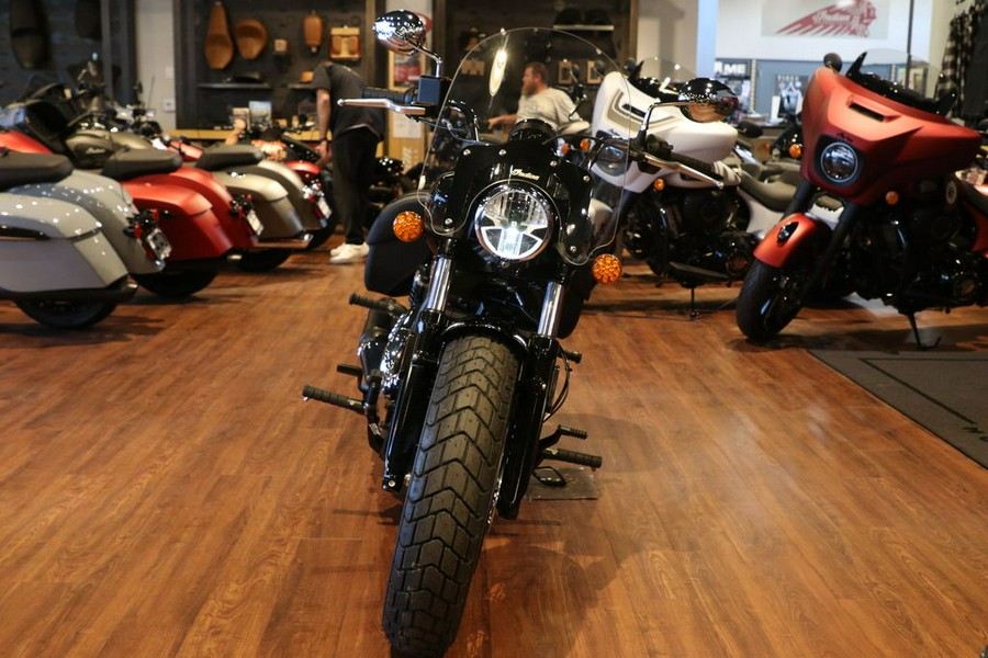 2025 Indian Motorcycle® Super Scout® Black Smoke with Graphics
