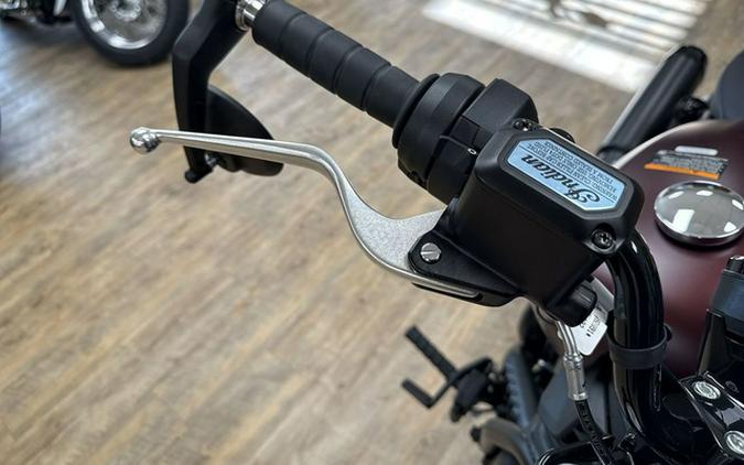 2026 Indian Scout Bobber Maroon Metallic Smoke