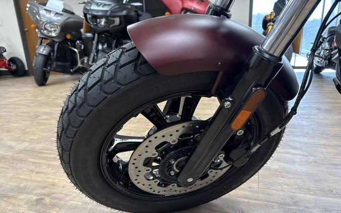 2026 Indian Scout Bobber Maroon Metallic Smoke