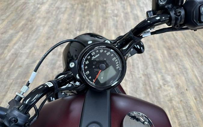 2026 Indian Scout Bobber Maroon Metallic Smoke