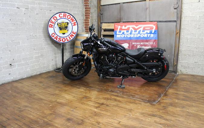 2025 Indian Motorcycle® Scout® Bobber Limited +Tech Black Metallic