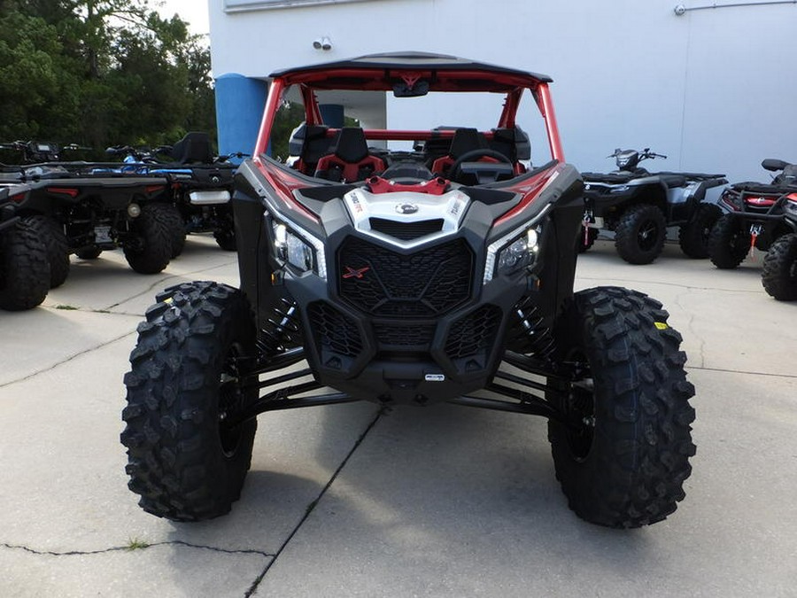 2024 Can-Am® Maverick X3 X ds Turbo RR Fiery Red & Hyper Silver