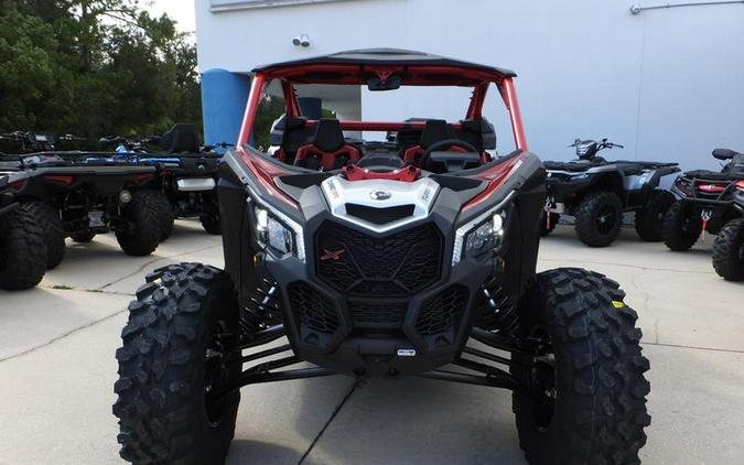 2024 Can-Am® Maverick X3 X ds Turbo RR Fiery Red & Hyper Silver