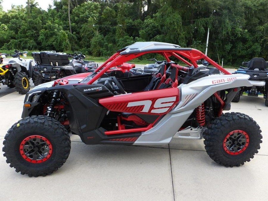 2024 Can-Am® Maverick X3 X ds Turbo RR Fiery Red & Hyper Silver