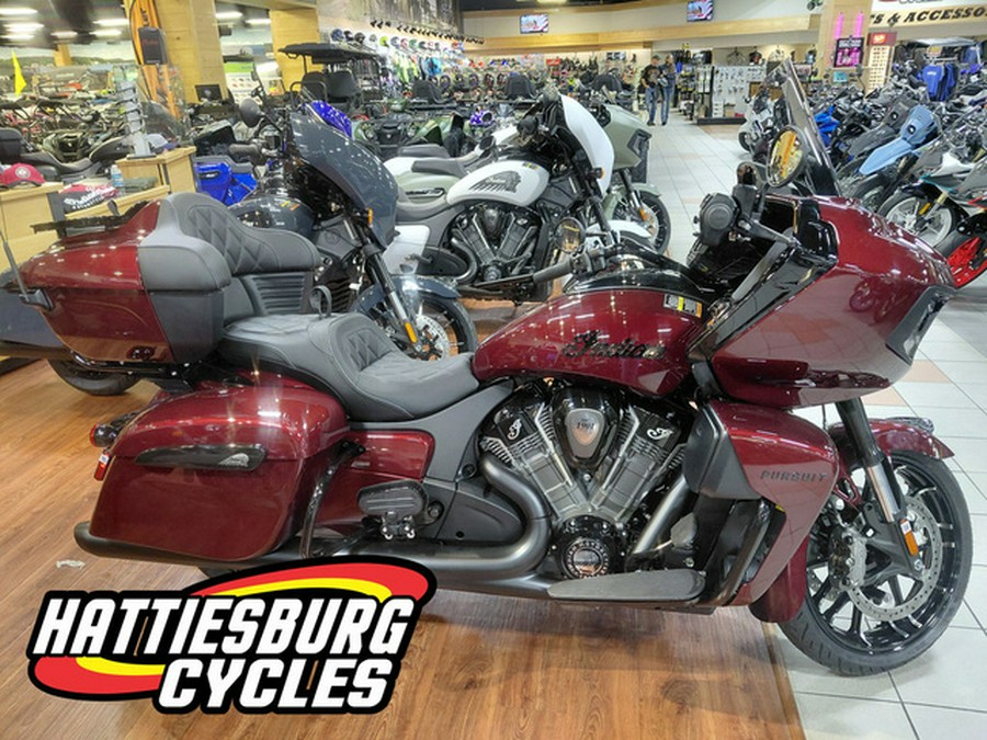 2026 Indian Pursuit Dark Horse Maroon Metallic