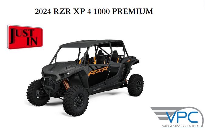 2024 Polaris Industries RZR XP 4 1000 PREMIUM - M TITANIUM, O BLACK Premium