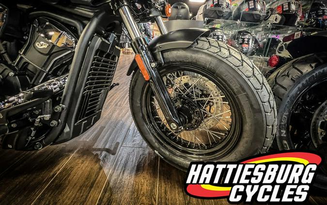 2025 Indian Super Scout Black Smoke with Graphics