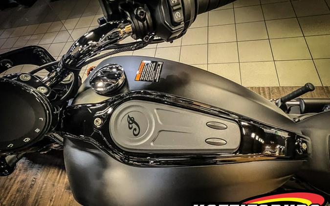 2025 Indian Super Scout Black Smoke with Graphics