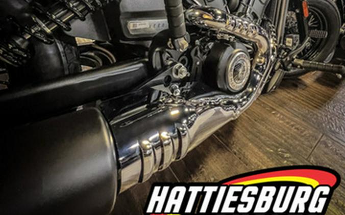 2025 Indian Super Scout Black Smoke with Graphics