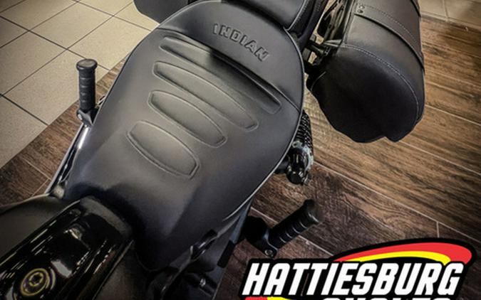 2025 Indian Super Scout Black Smoke with Graphics