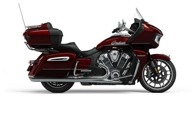 2022 Indian Motorcycle® Pursuit Limited Maroon Metallic/Crimson Metallic