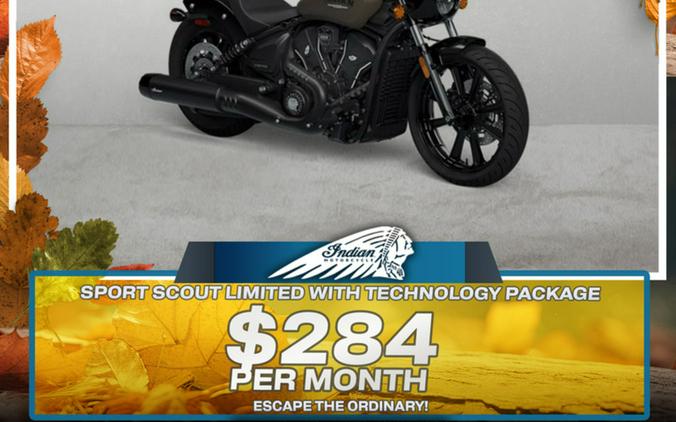 2025 Indian Motorcycle® Sport Scout® Limited + Tech