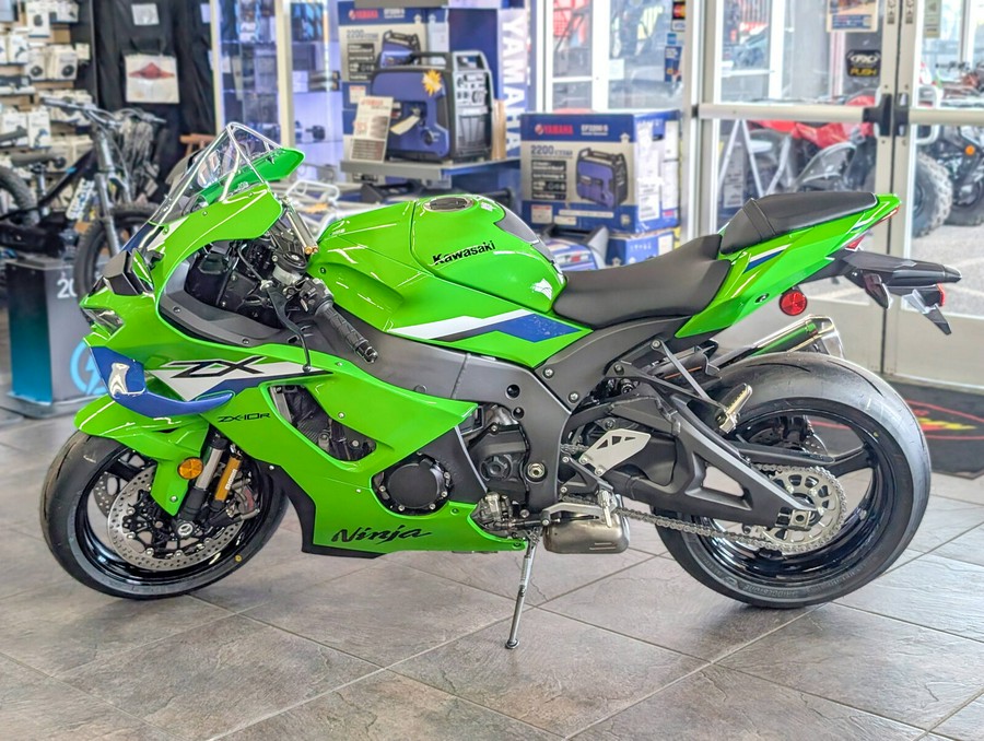 2026 Kawasaki Ninja ZX-10R ABS Lime Green/Blue 24 - 001041