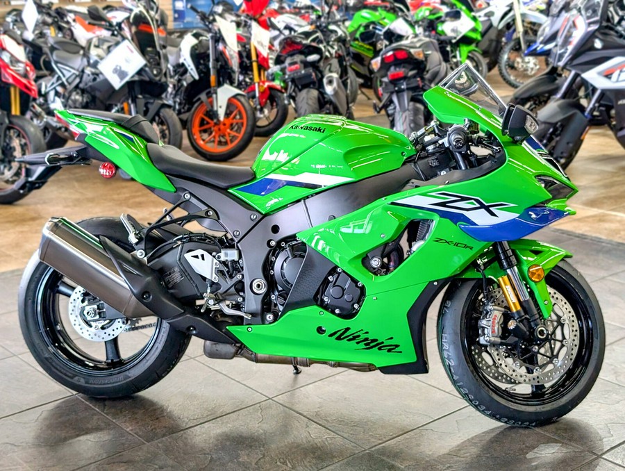 2026 Kawasaki Ninja ZX-10R ABS Lime Green/Blue 24 - 001041