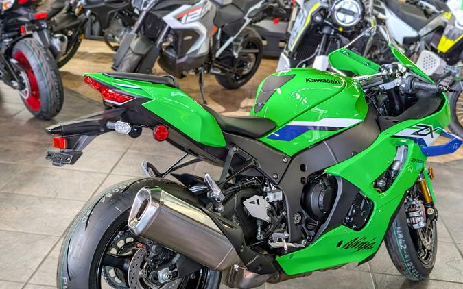 2026 Kawasaki Ninja ZX-10R ABS Lime Green/Blue 24 - 001041