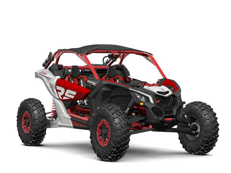 2024 Can-Am® Maverick X3 X rs Turbo RR Fiery Red & Hyper Silver