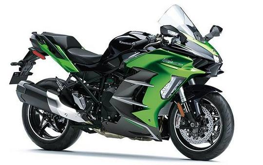 2025 Kawasaki NINJA H2 SX SE ABS Emerald Blazed Green/Metallic Diablo Black/Metallic Matte Graphenesteel Gray - 006172