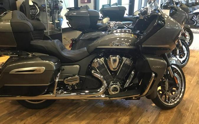 2024 Indian Motorcycle® Pursuit® Limited® with PowerBand Audio Package Titanium/Black Metallic