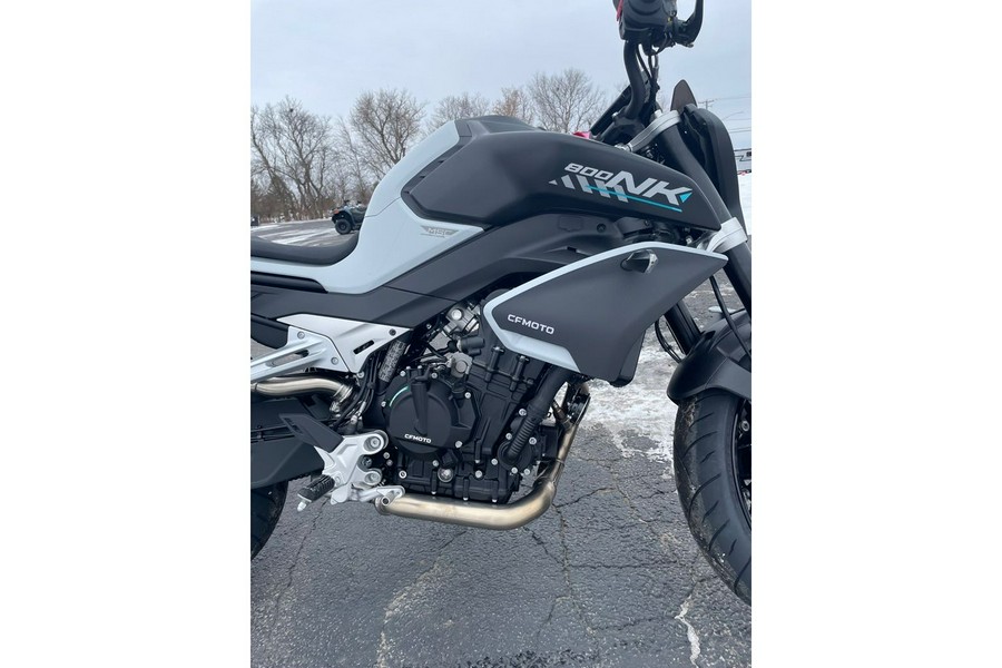 2026 CFMOTO 800NK - AEROLITE GRAY