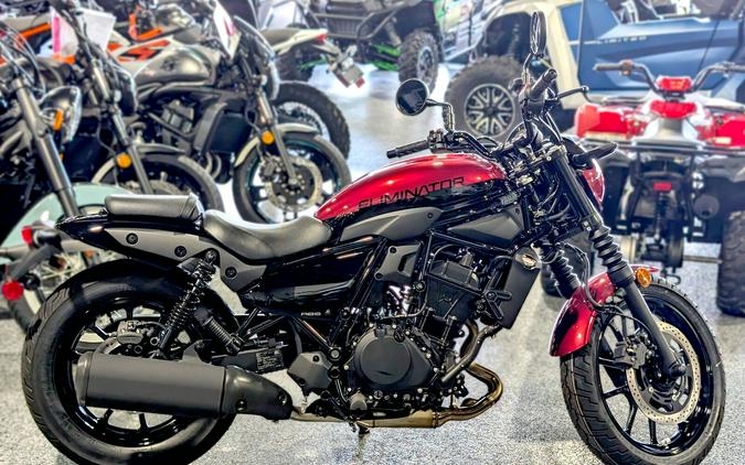 2026 Kawasaki Eliminator SE ABS Metallic Imperial Red/Ebony - A30165