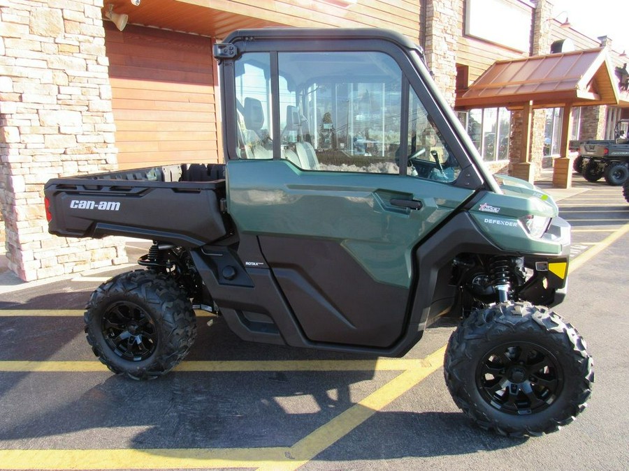 2026 Can-Am® Defender DPS CAB HVAC HD10 Compass Green