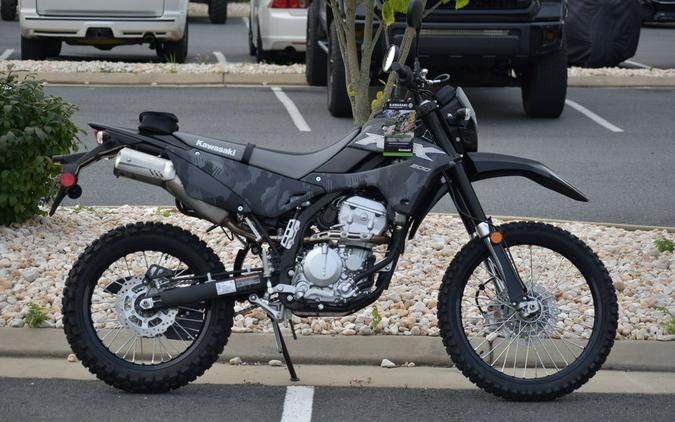 2024 Kawasaki KLX®300 Cypher Camo Gray