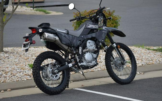 2024 Kawasaki KLX®300 Cypher Camo Gray