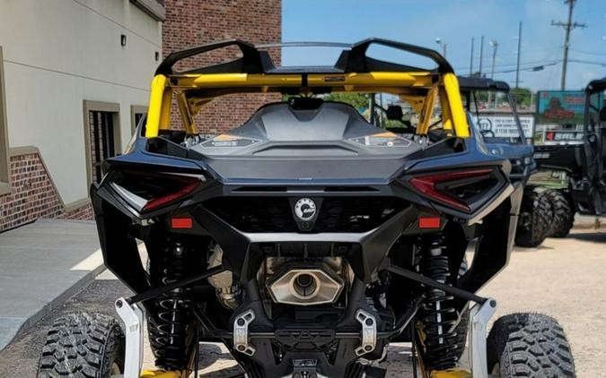 2024 Can-Am® Maverick R X RS with Smart-Shox Carbon Black & Neo Yellow