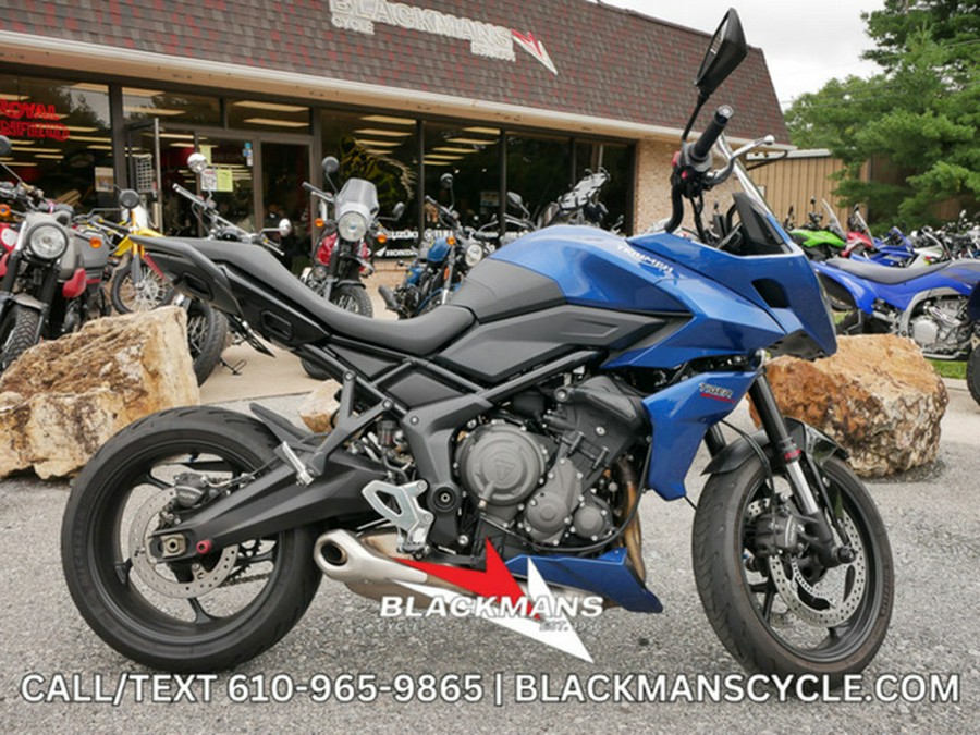 2022 Triumph Tiger Sport 660 Lucerne Blue/Sapphire Black