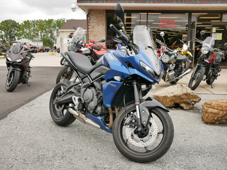 2022 Triumph Tiger Sport 660 Lucerne Blue/Sapphire Black