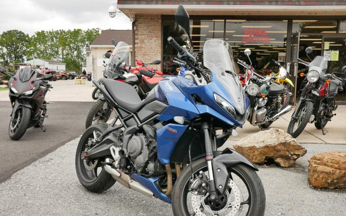 2022 Triumph Tiger Sport 660 Lucerne Blue/Sapphire Black