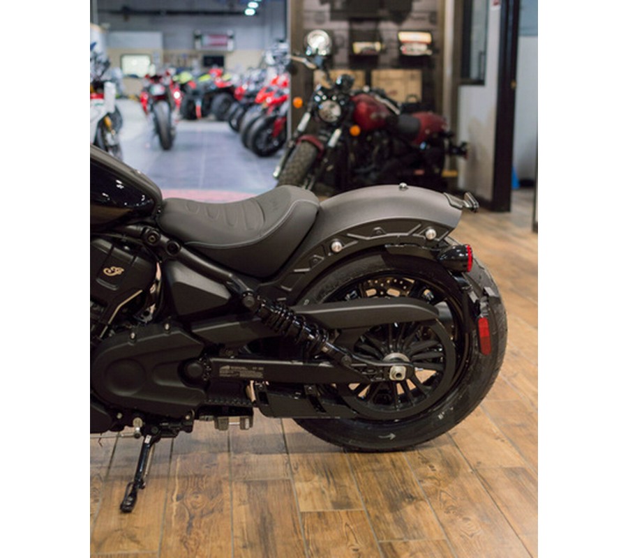 2025 Indian Scout Sixty Bobber Black Metallic