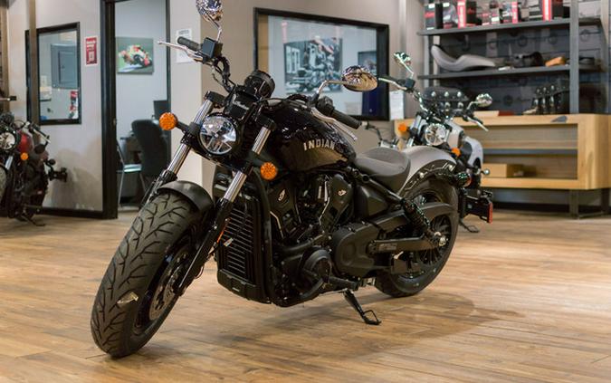 2025 Indian Scout Sixty Bobber Black Metallic
