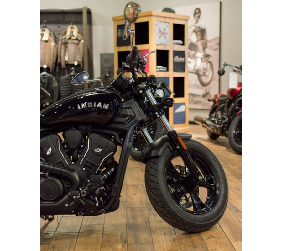 2025 Indian Scout Sixty Bobber Black Metallic