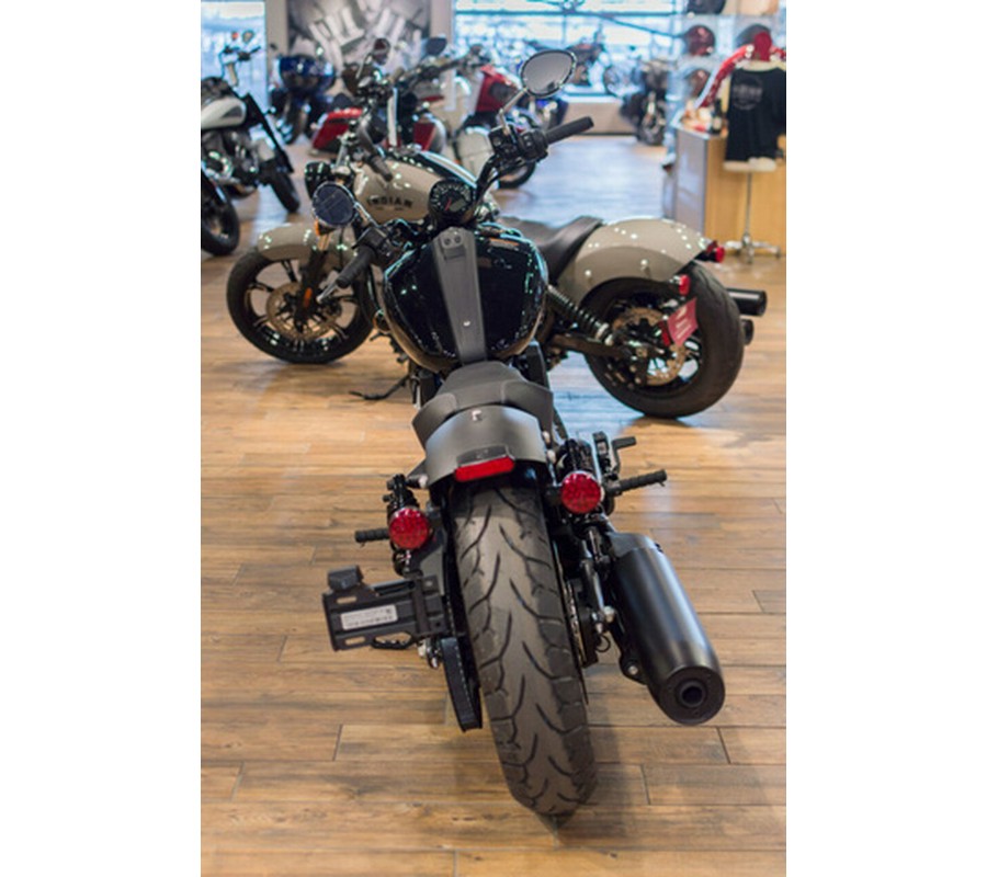 2025 Indian Scout Sixty Bobber Black Metallic