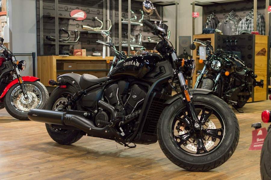 2025 Indian Scout Sixty Bobber Black Metallic