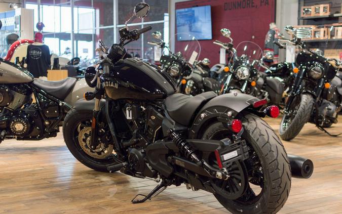 2025 Indian Scout Sixty Bobber Black Metallic