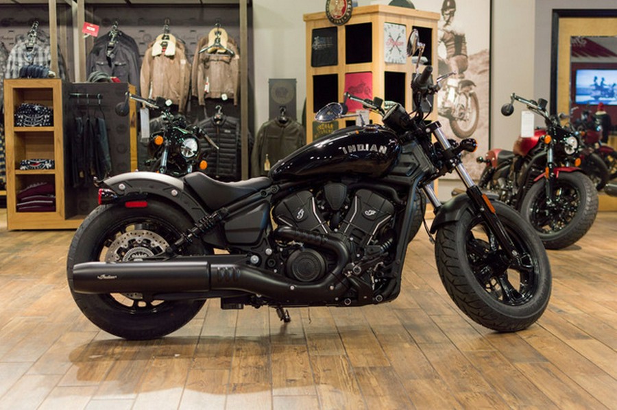 2025 Indian Scout Sixty Bobber Black Metallic