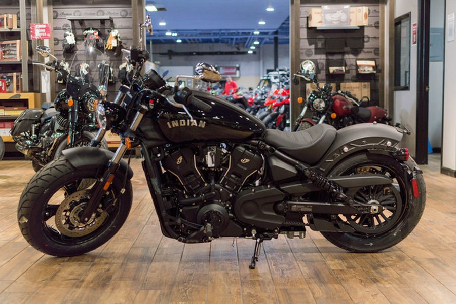 2025 Indian Scout Sixty Bobber Black Metallic